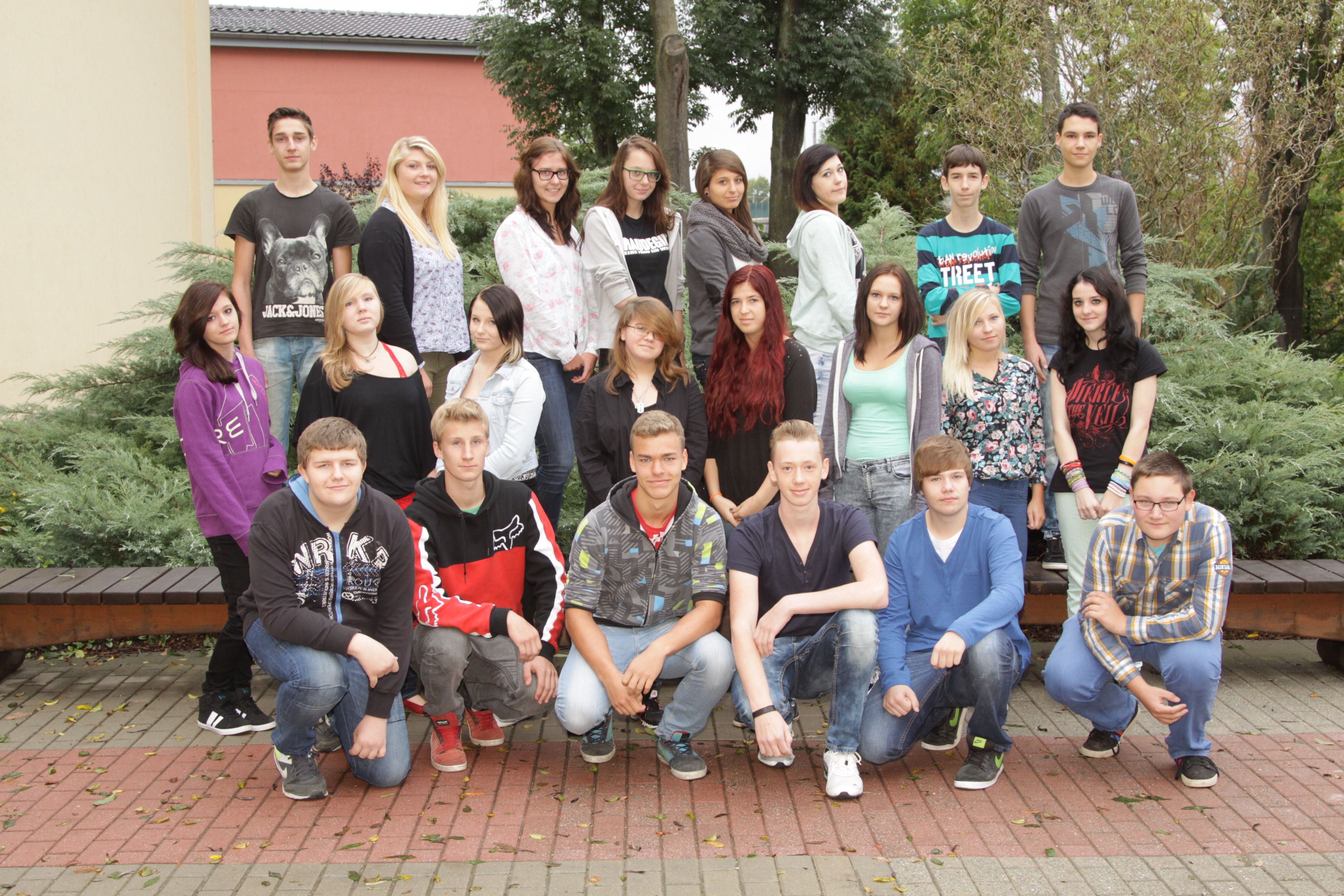 Klassenfotos 2014/2015 | Oberschule Leubnitz